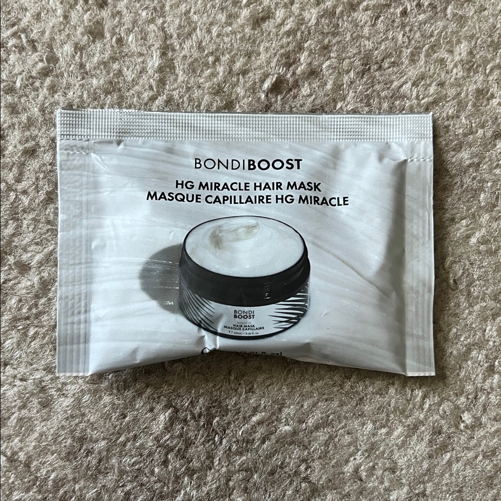 🆓🌟FREE W/$25 BUNDLE🌟🆓 BONDIBOOST HG Miracle Hair Mask Trial Sample Size